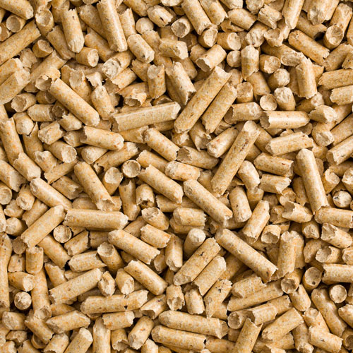 Biomasse Brennstoff aus Pellets